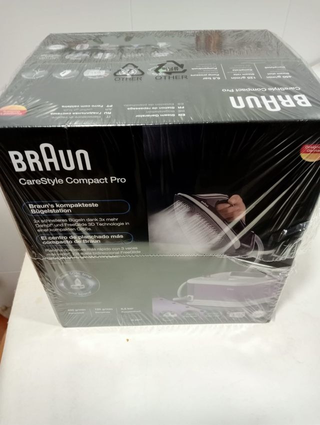 Centro planchado Braun,sin abrir embalaje original