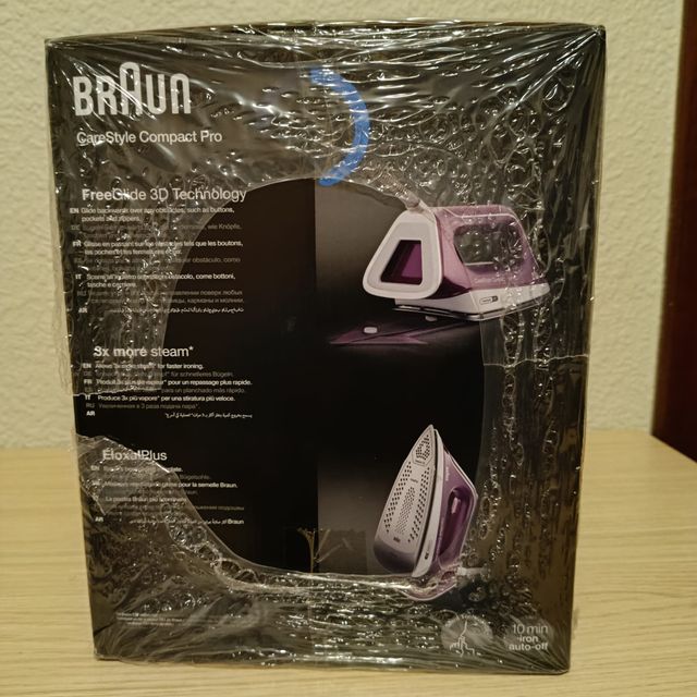 Centro planchado Braun,sin abrir embalaje original