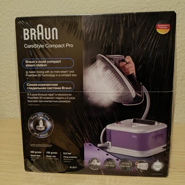 Centro planchado Braun,sin abrir embalaje original