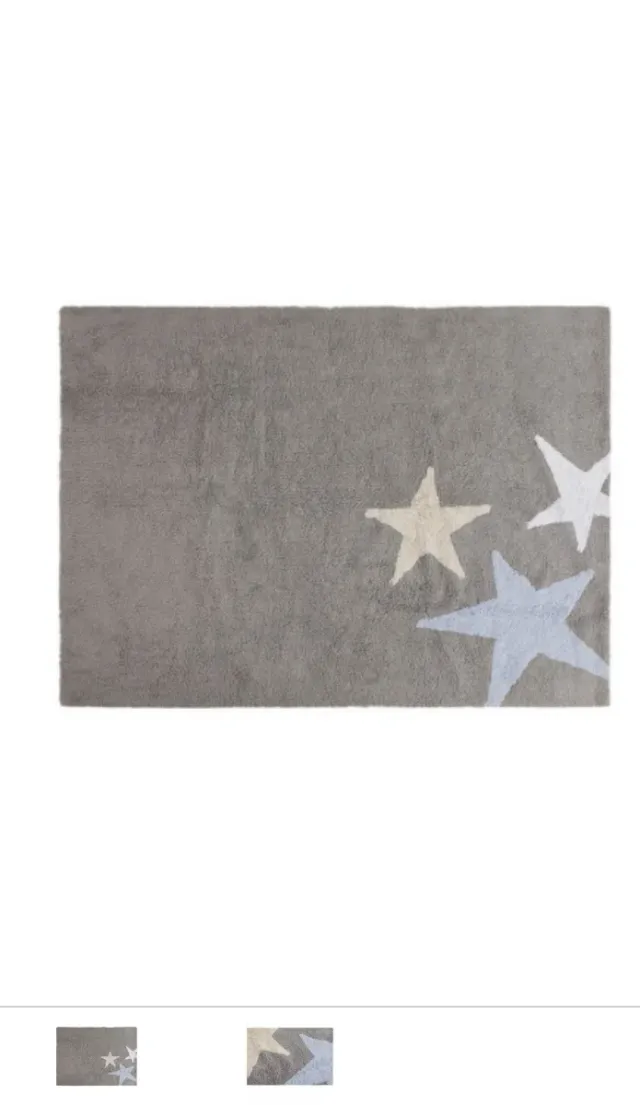 Alfombra Lorena Canals Estrellas 120x160cm