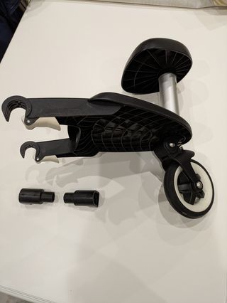 Patinete + asiento + adaptadores   carro Bugaboo