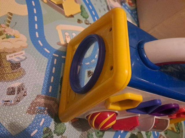 Juguete didáctico encastre luces