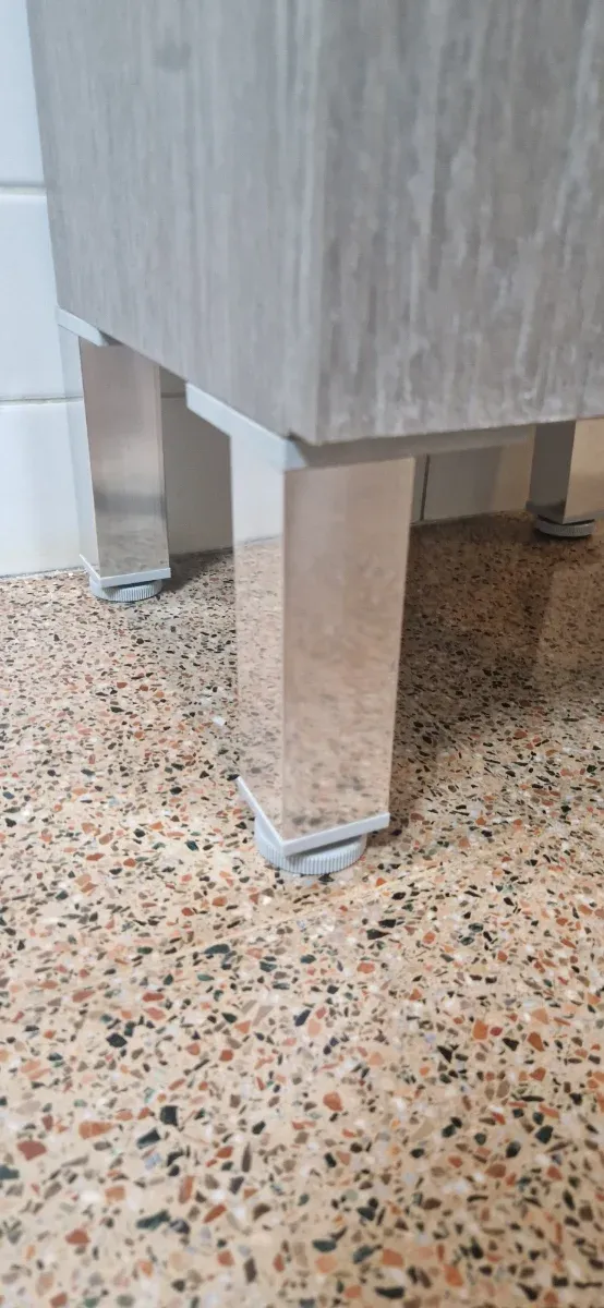 Columna baño roble gris