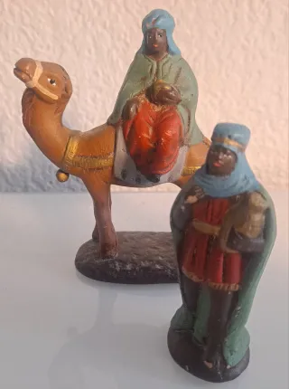 Antiguos Reyes Magos y sus pajes