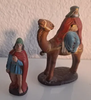 Antiguos Reyes Magos y sus pajes