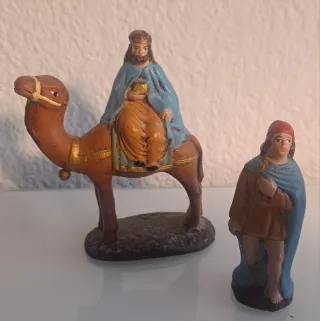 Antiguos Reyes Magos y sus pajes