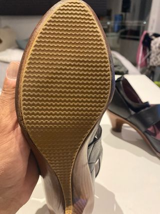Zapatos Camper piel mujer negros