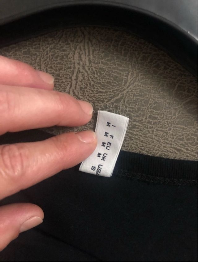 Camiseta Moschino Underwear Negra Dorada