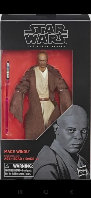 Star Wars Black Series Mace Windu Figura