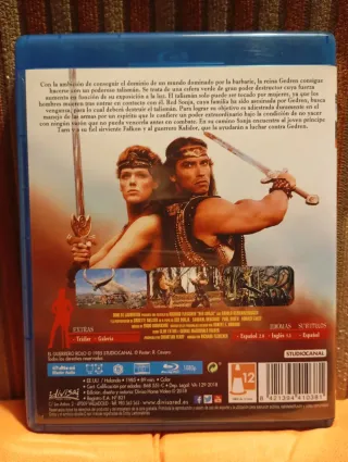 El Guerrero Rojo Blu-ray Schwarzenegger