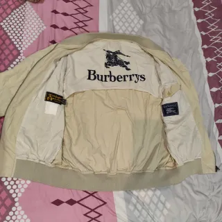 Chaqueta Burberrys Beige Bomber