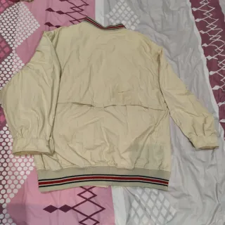 Chaqueta Burberrys Beige Bomber