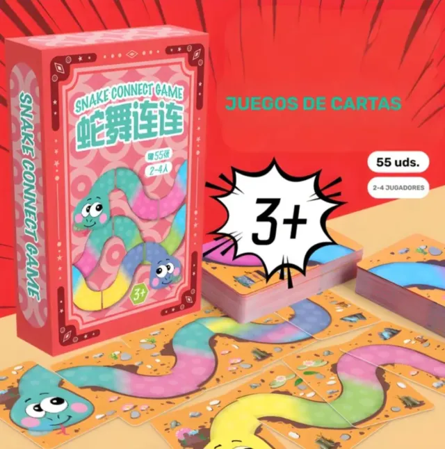 Juego de cartas Snake Connect Game