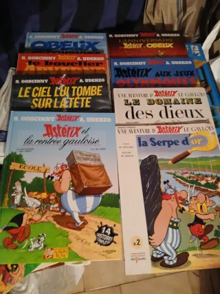 Lote 15 + 8 ASTERIX Y OBELIX (FRANCES)