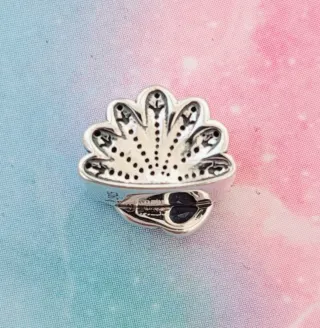 CHARM PAVO REAL PLATA NUEVO PARA PANDORA