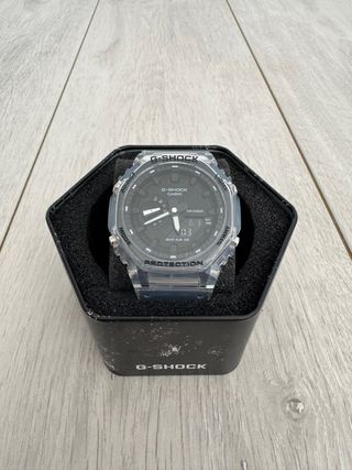 Reloj G-Shock Transparente y Negro