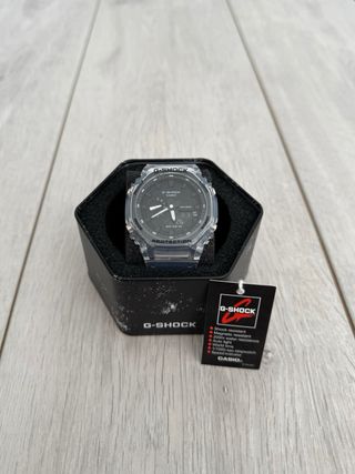 Reloj G-Shock Transparente y Negro