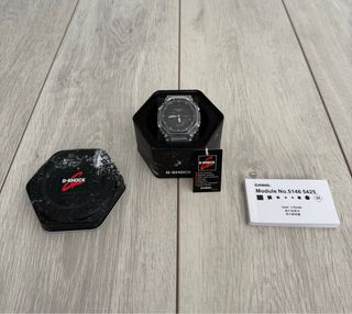 Reloj G-Shock Transparente y Negro