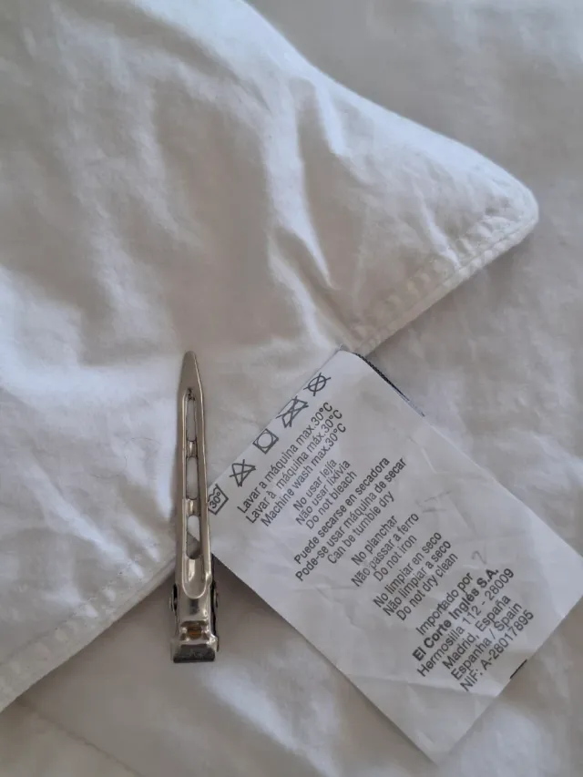 Edredón plumas de pato. Cama 150