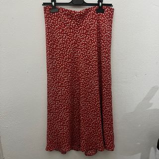Falda RAILS estampada roja 