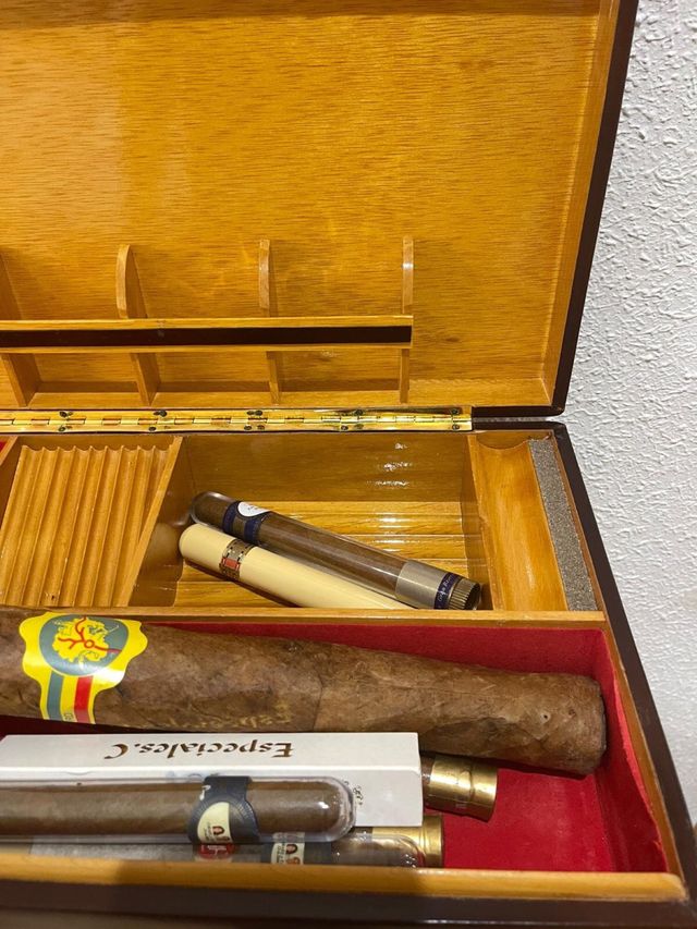 Caja XL para Puros y Cigarros