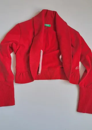 Bolero Benetton rosso tg. 6/7 anni