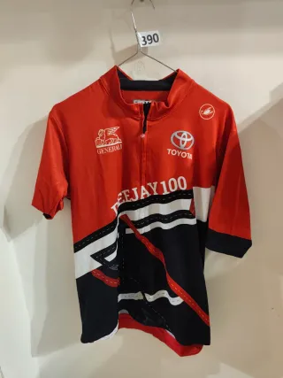 Maglia Ciclismo Castelli Rossa Uomo