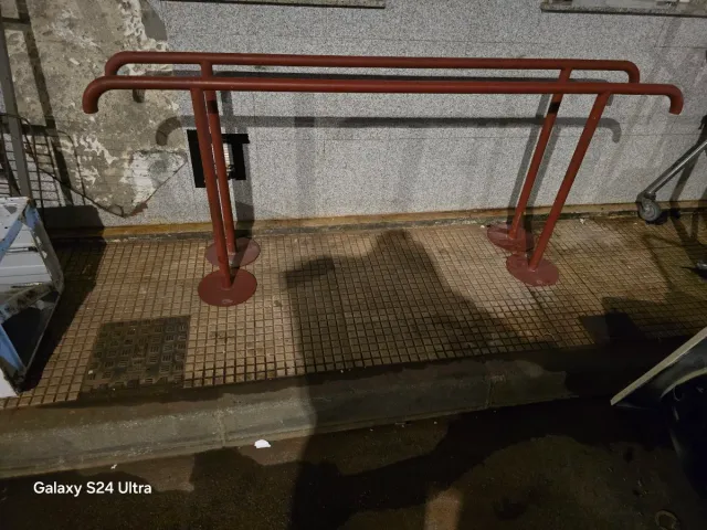 Barandillas para rampas o escaleras
