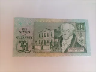 Billete 1 Libra Guernsey 1980 SC