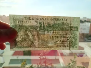 Billete 1 Libra Guernsey 1980 SC