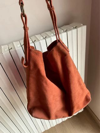 Borsa scamosciata donna UPIM vintage