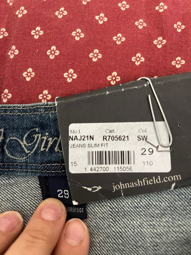 Jeans slim fit John Ashfield bambina