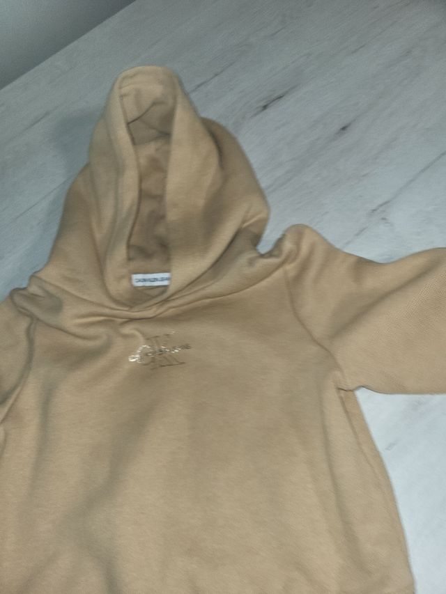 Sudadera Calvin Klein Niñ@ Beige