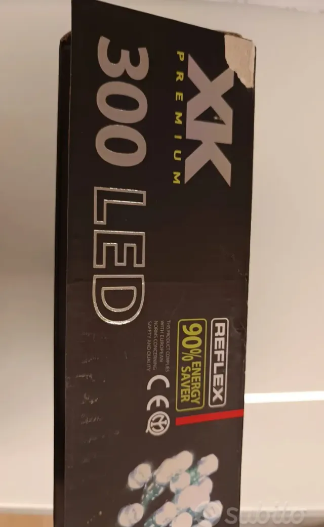 Luci Natale XK 300 LED Fredda