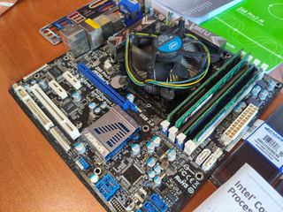 Placa Base mATX LGA 1155 + CPU i5-2400 + 16GB RAM