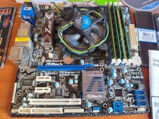 Placa Base mATX LGA 1155 + CPU i5-2400 + 16GB RAM