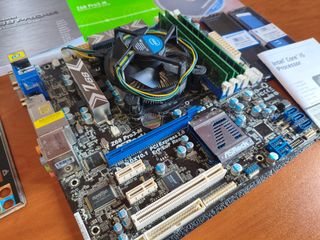 Placa Base mATX LGA 1155 + CPU i5-2400 + 16GB RAM