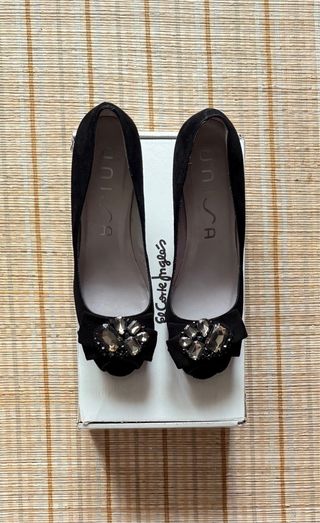 Zapatos tacón UNISA Piel Talla 39