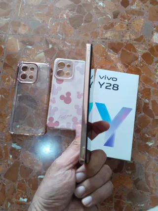 Telefono cellulare Vivo Y28 Oro/Rosa
