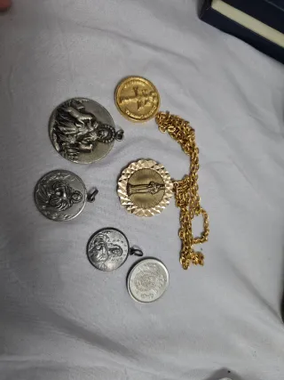 Lote Medallas Vírgenes