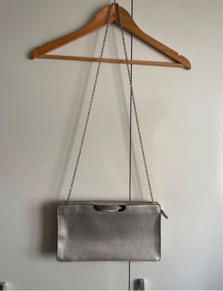 Bolso de mano Parfois plateado