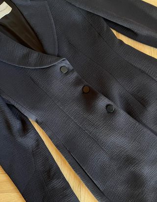 Abrigo Blazer Emporio Armani Lana Virgen IT 40 