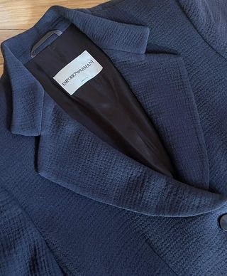 Abrigo Blazer Emporio Armani Lana Virgen IT 40 