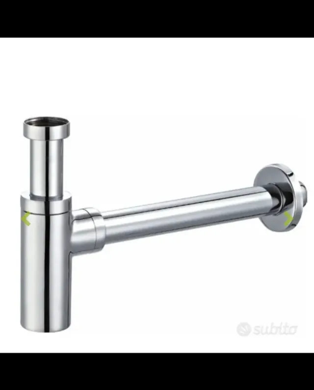 Sifone arredo bagno metallo