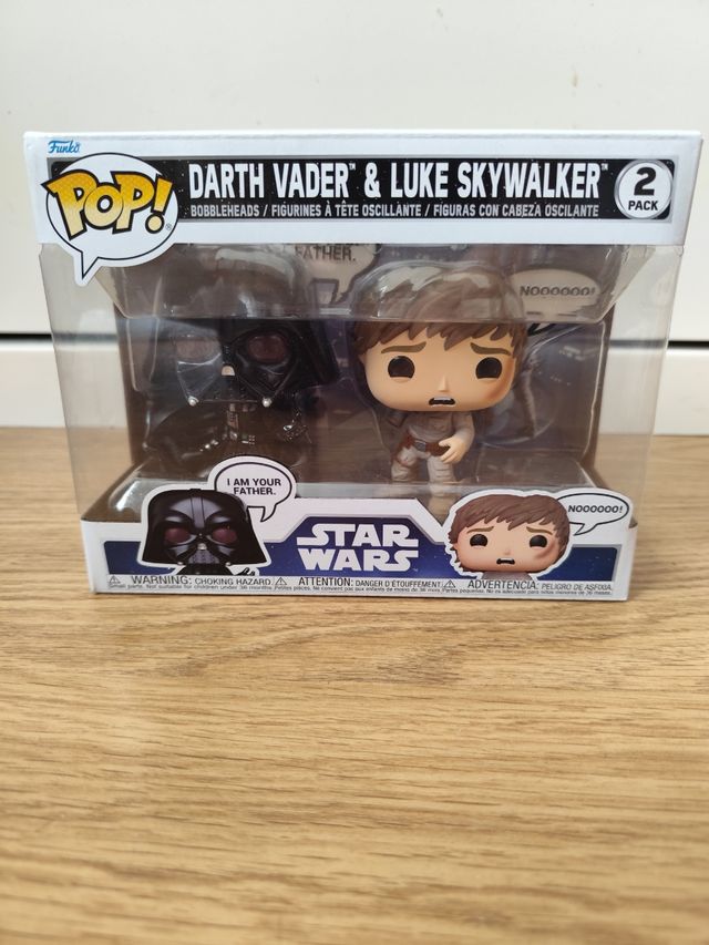Funko Pop! Star Wars Darth Vader & Luke Skywalker 