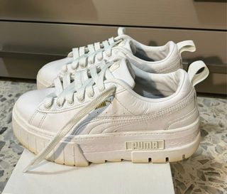 Scarpe Puma Bianche Donna con plateau