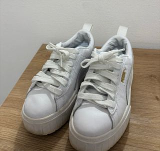 Scarpe Puma Bianche Donna con plateau