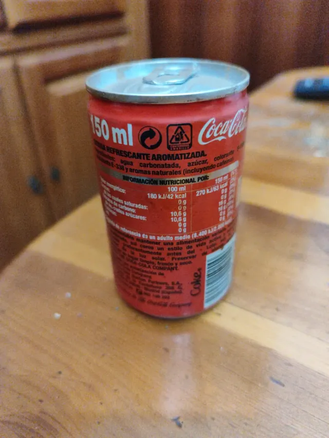 Lata Coca-Cola Mini Vintage