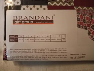 Tovaglia Brandani 160x300cm