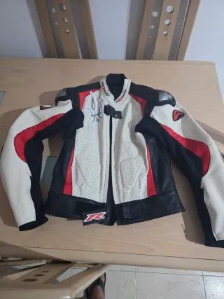 Chaqueta de Moto de Cuero